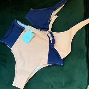 High Waisted Bathing Suit